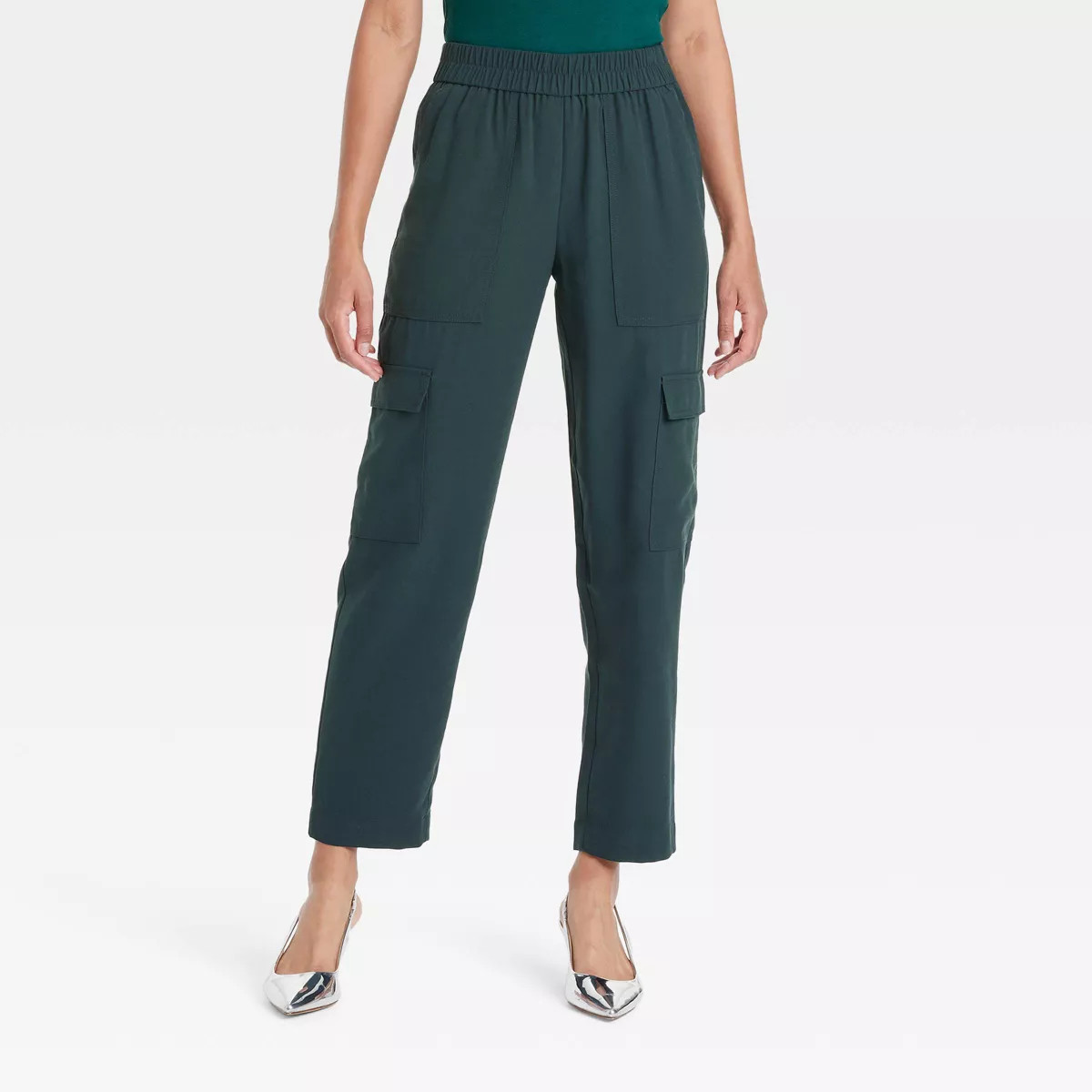 Women's High-Rise Ankle Cargo Pants - A New Day™ | Target