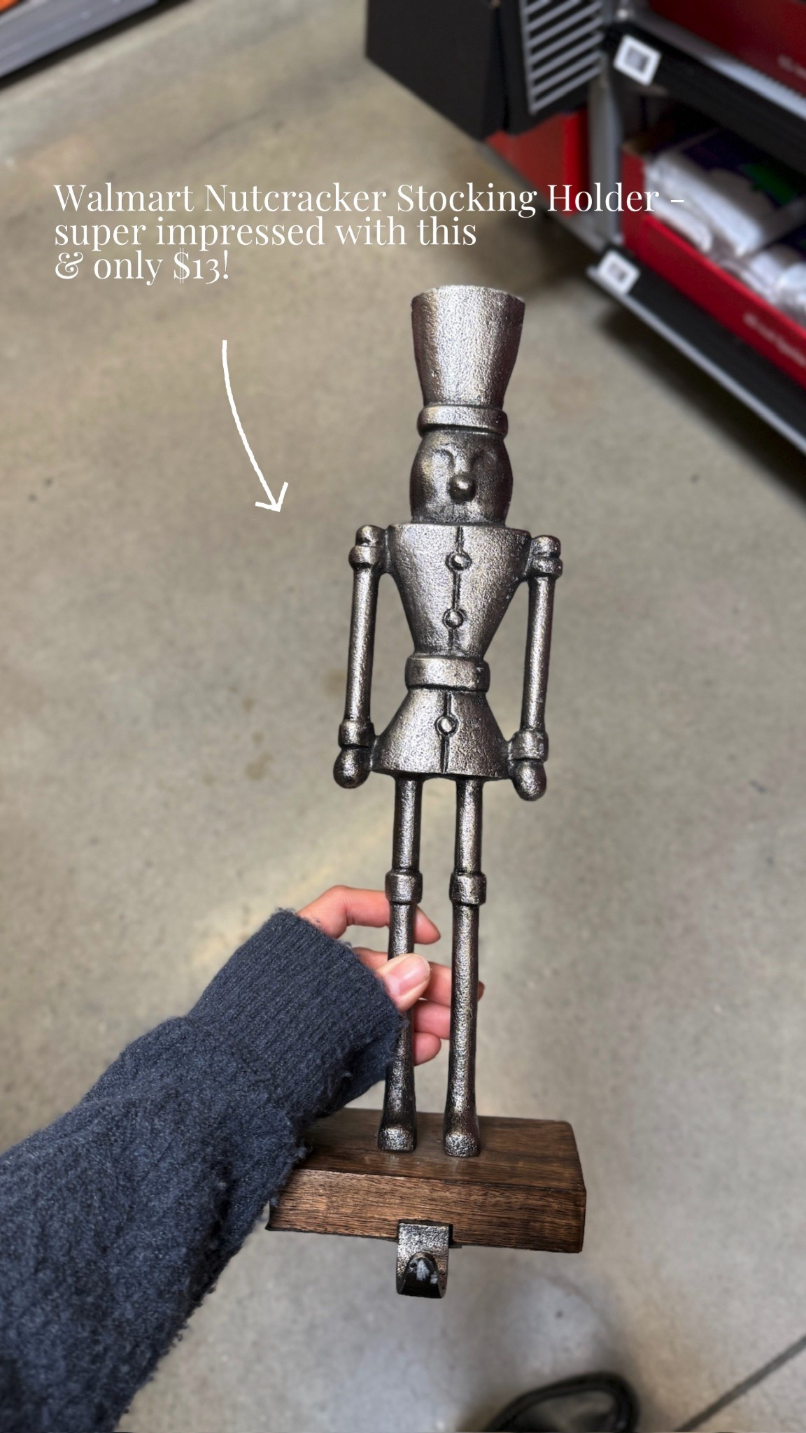 Walmart nutcracker stocking holder - only $13!

walmart christmas, affordable christmas finds, budget friendly christmas finds

#LTKHoliday #LTKSeasonal #LTKHome