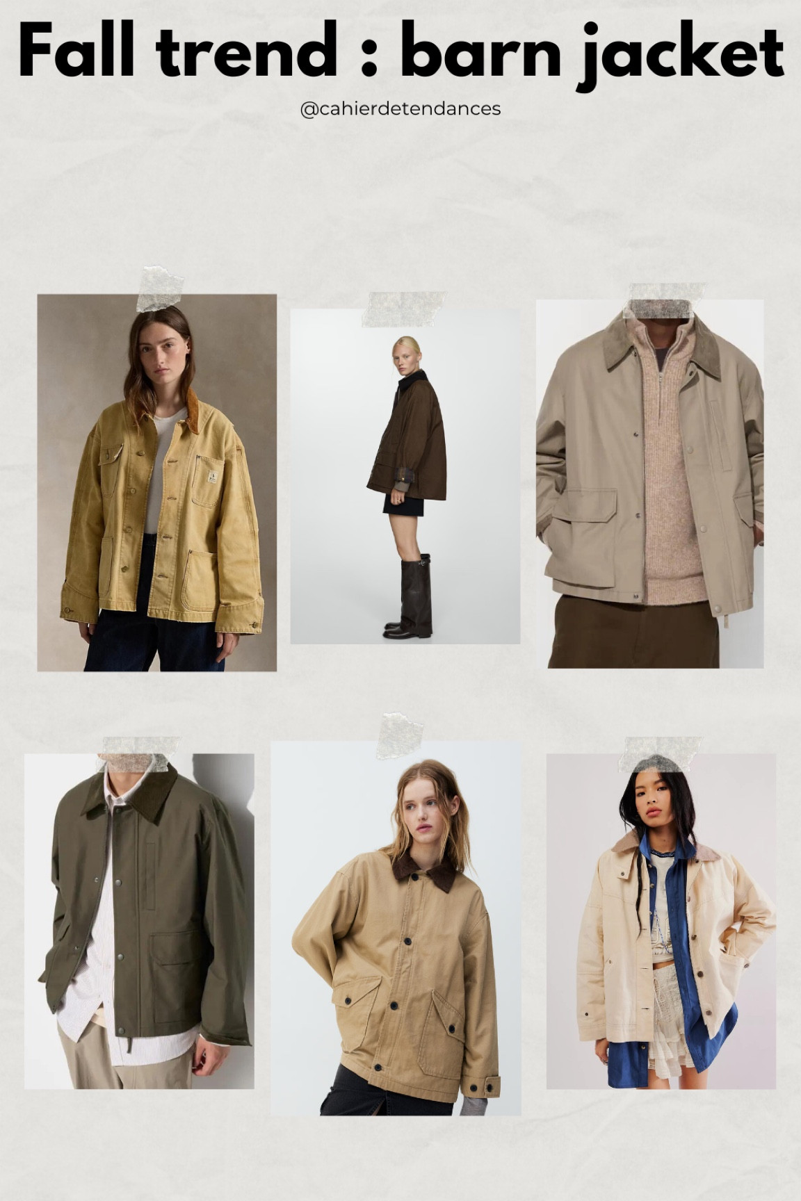 Sélection de vestes style barn jacket, une tendance phare de cet automne 🤎🍂

#LTKfrance #LTKeurope #LTKstyletip