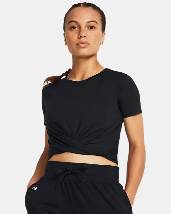 Women's UA Motion Crossover Crop Short Sleeve | Under Armour | Under Armour (US)