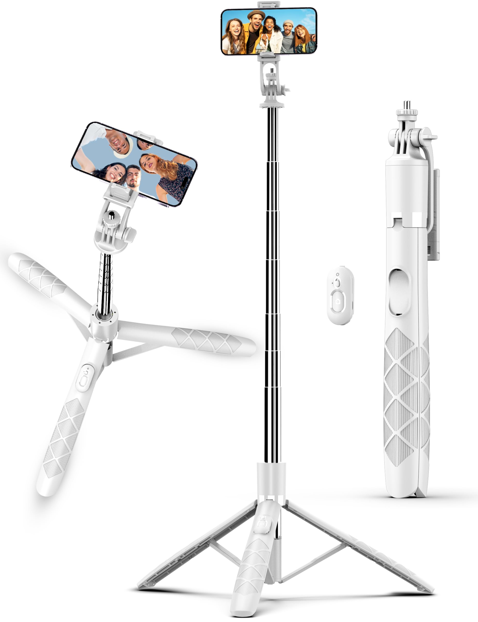 SelfieShow 71" Cell Phone Selfie Stick & Tripod, Smartphone Stand with Remote, Extendable & Trave... | Amazon (US)