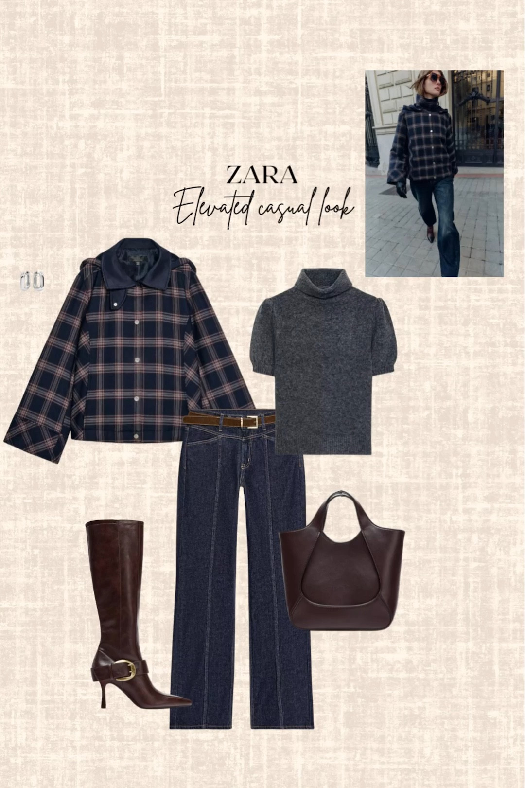 Zara Elevated casual look! 

Coat, bag, jeans, sweater, boots

#LTKootd #LTKSeasonal #LTKFindsUnder100