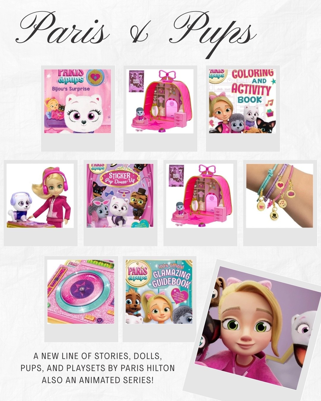Paris & Pups! From Paris Hilton. Stories, an animated series, and of course, toys.

#LTKmomlife #LTKKids #LTKstorytime