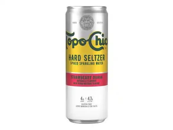 Topo Chico Hard Seltzer Strawberry Guava | Drizly
