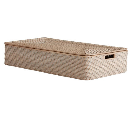 Click for more info about Quinn Lidded Underbed Storage, White Washed