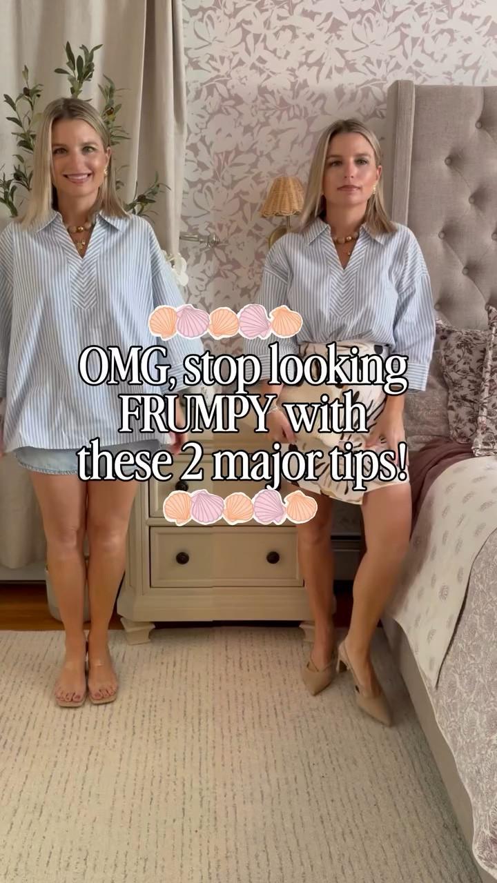 Comment SHOP for a 🔗 to everything! 🐚 🌊 🩵 

#petitestyle #petitetips #petitehacks #styletips #stylehacks springtime summertime ootd outfitinspo wrap skirt petite petitefriendly outfittocopy styleinspo