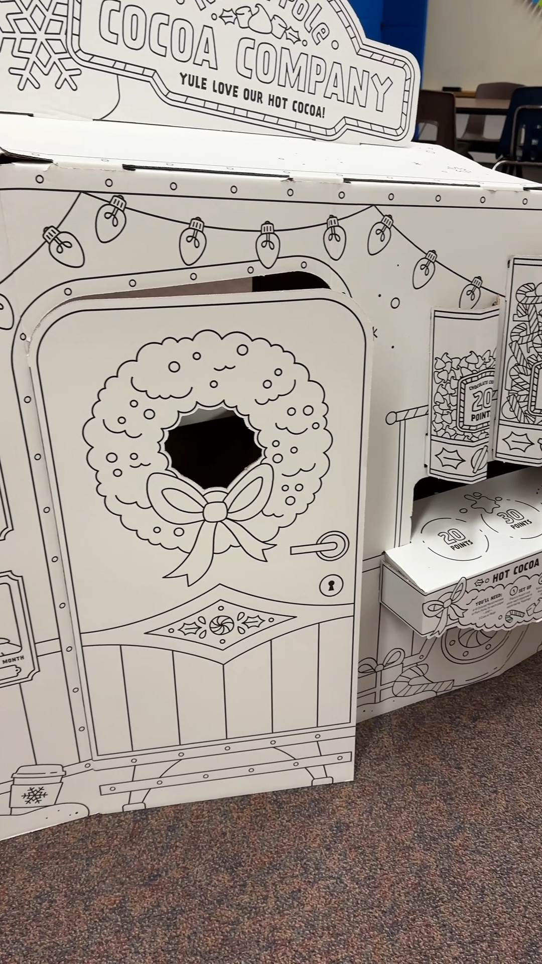 Christmas/holiday cardboard coloring house! Currently on sale at Target!! 

#LTKGiftGuide #LTKKids #LTKHoliday