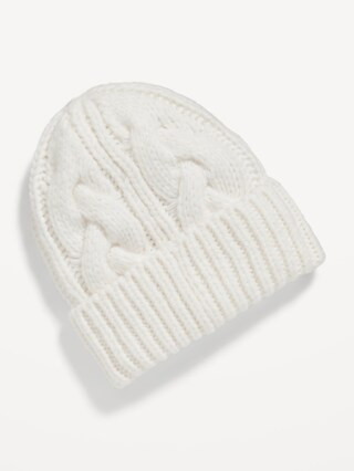 Wide Cuff Beanie Hat for Women | Old Navy (US)