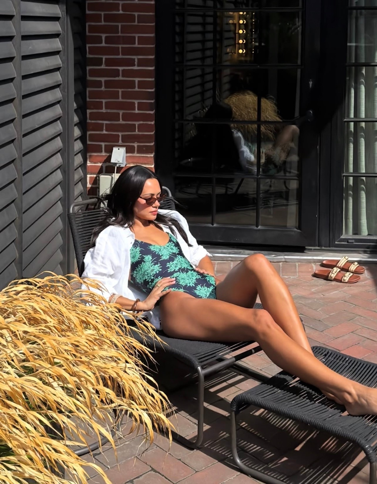 J.crew white button up + on piece bikini  #ootd #LTKdayinmylife #LTKootd

#LTKootd #LTKdayinmylife #LTKgrwm