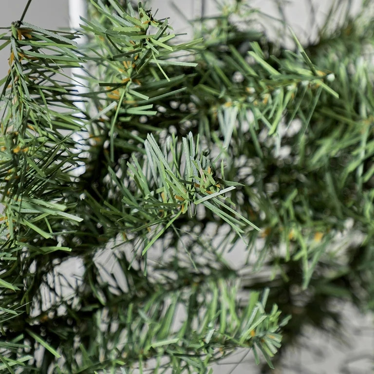 Branch Unlit Artificial Christmas Garland, Green, 9', by Holiday Time - Walmart.com | Walmart (US)