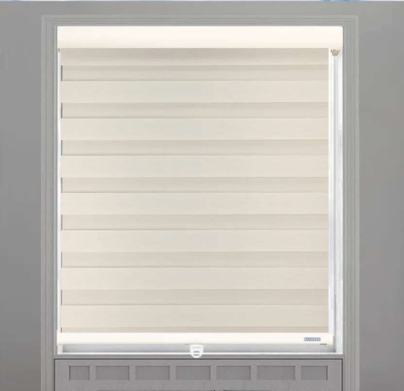 Shadesu Cordless Zebra Shades – Dual Layer Day & Night Free-Stop Light Filtering Window Blind, ... | Wayfair North America