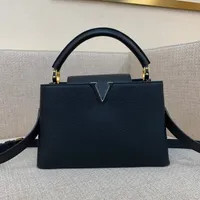 10A Designer Bag Counter Quality Capucines Handbags Taurillon Leather Women Totes Two-tone Purse | DHGate
