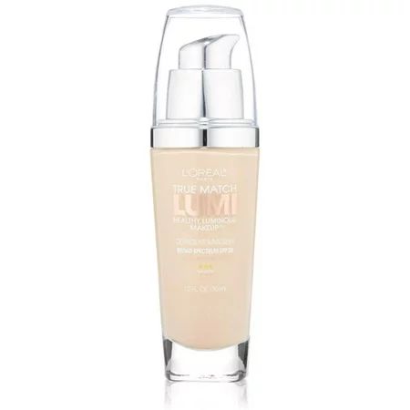 L'Oreal True Match Lumi Healthy Luminous Makeup, Porcelain/Light Ivory [W1-2], 1 oz | Walmart (US)