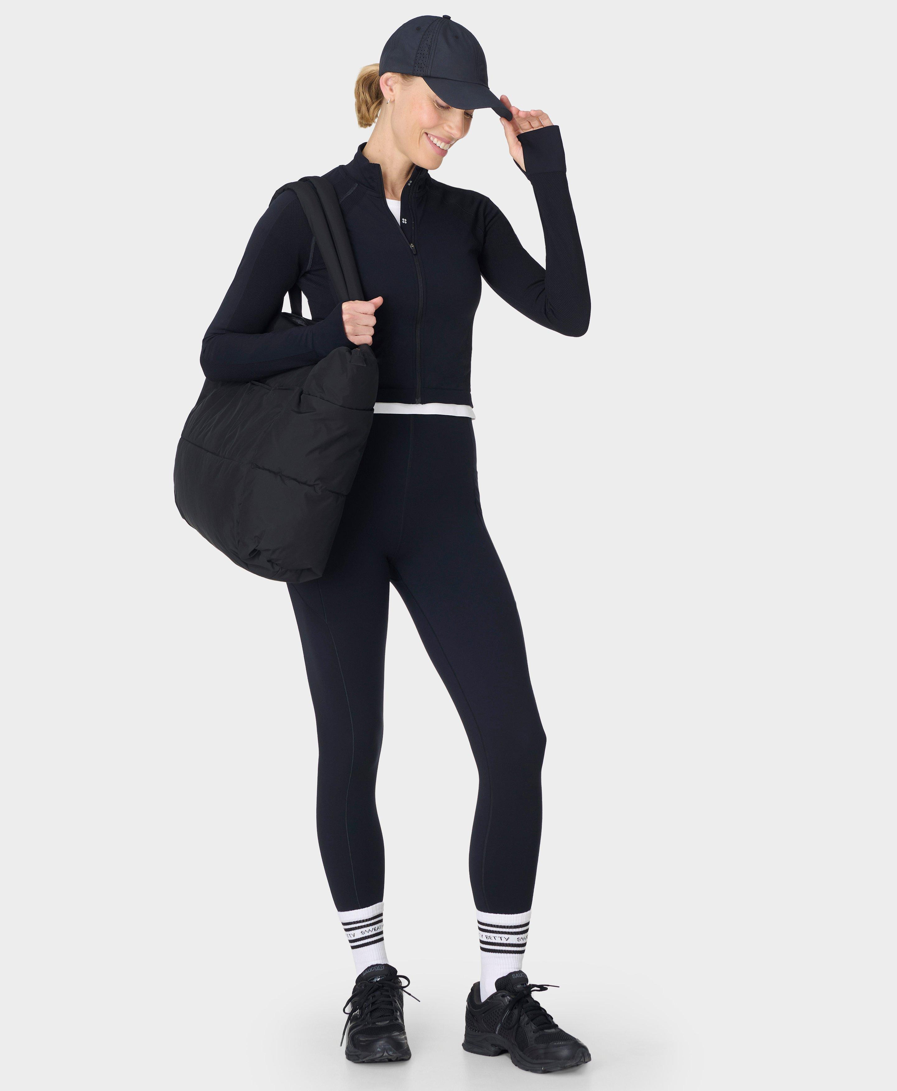 Power UltraSculpt High-Waisted Gym Leggings - Black | Women's Leggings | Sweaty Betty | Sweaty Betty UK