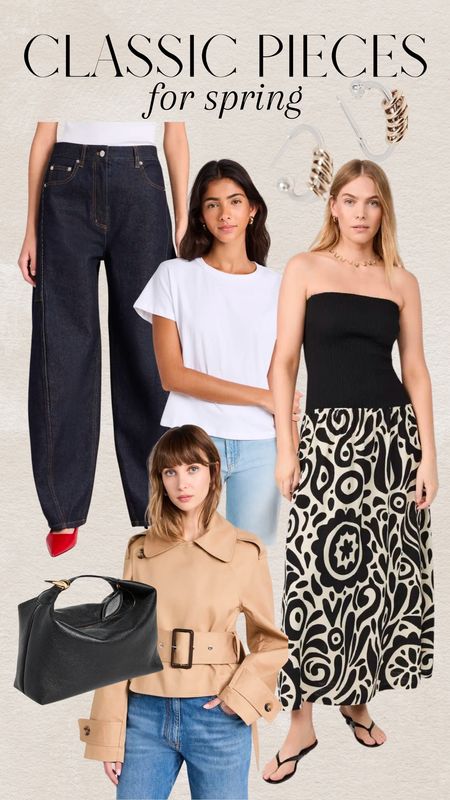 Classic pieces for spring with a few staple pieces too! @shopbop 

#LTKstyletip #LTKSeasonal