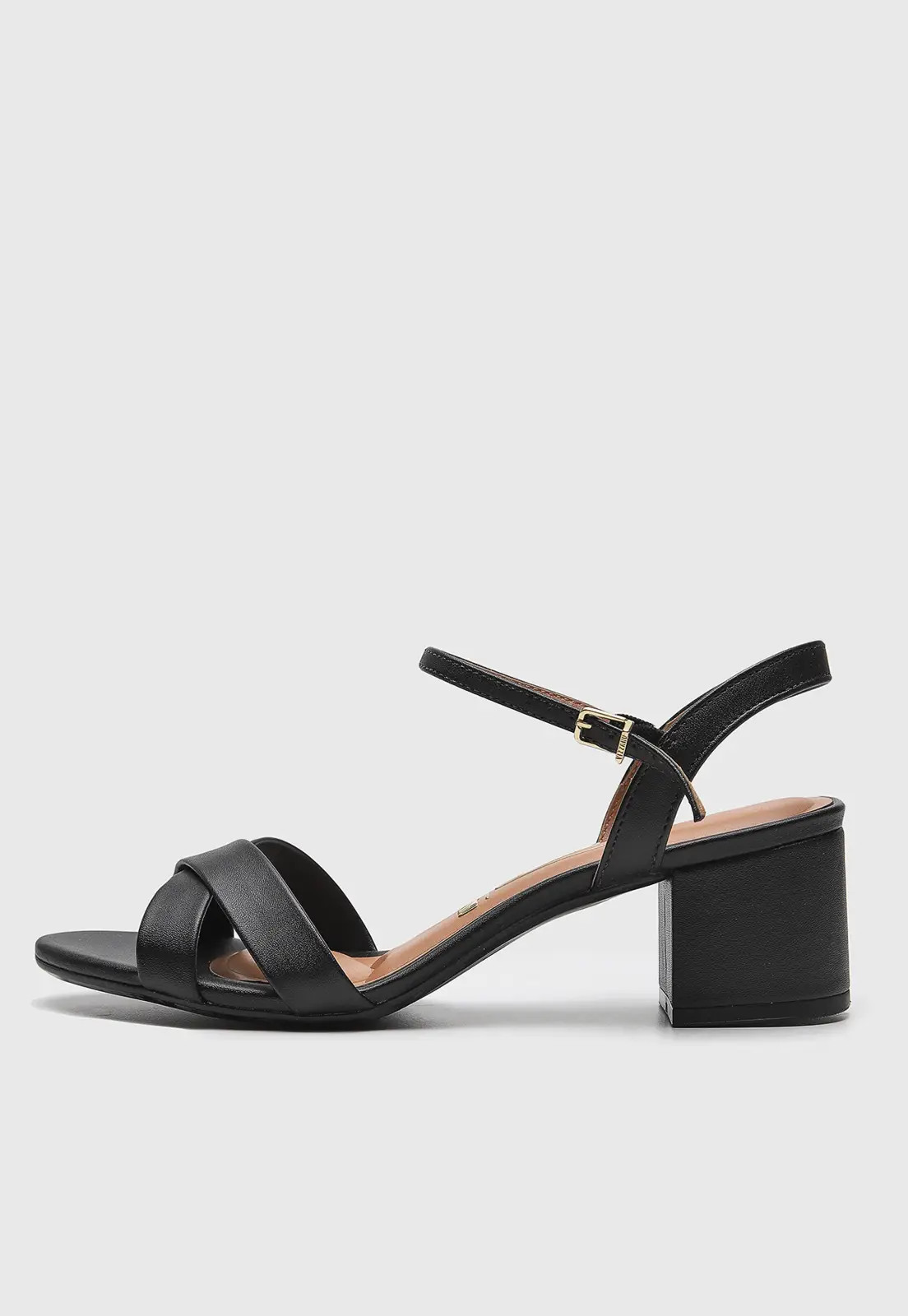 Sandália Vizzano Transpasse Preta | Dafiti (BR)