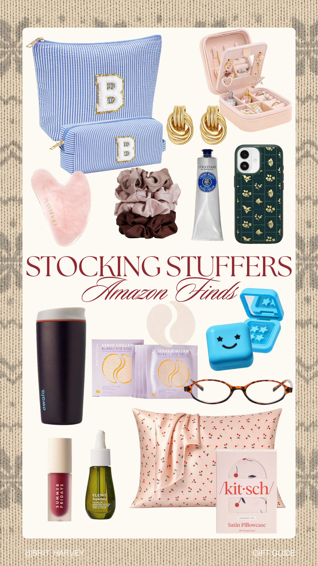 Gifts for Her: Stocking Stuffers 🎁 | Amazon Black Friday.
Affordable little luxuries — all on limited-time deals and perfect for her stocking, gift exchanges, or last-minute holiday gifting. Shop these Black Friday markdowns before they sell out 👀
Linked in my LTK.
@amazon 

 #ad #founditonamazon #WinterFavorites2025