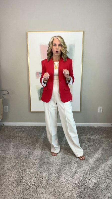 New Spanx crepe pants. I’m wearing regular small, but need petite. This are a pull on, no show pant that look great. Paired with a ribbed body suit and blazer for workwear look that would also be good for church Use LISAXSPANX on Spanx Use LISA10 on Gibsonlook

#LTKworkwear #LTKstyletip #LTKover40