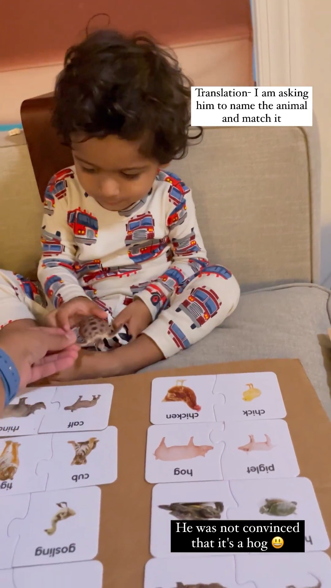 Animal puzzle and figurines. Toddler activities and toys 

#LTKbaby #LTKkids #LTKHoliday