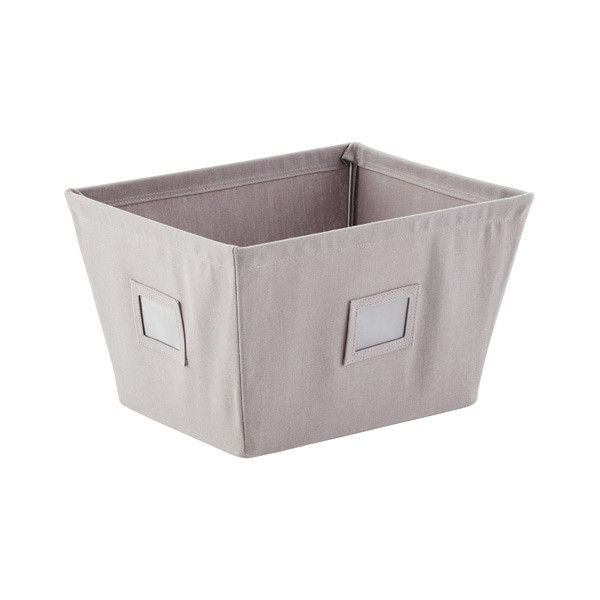Medium Open Canvas Bin | The Container Store