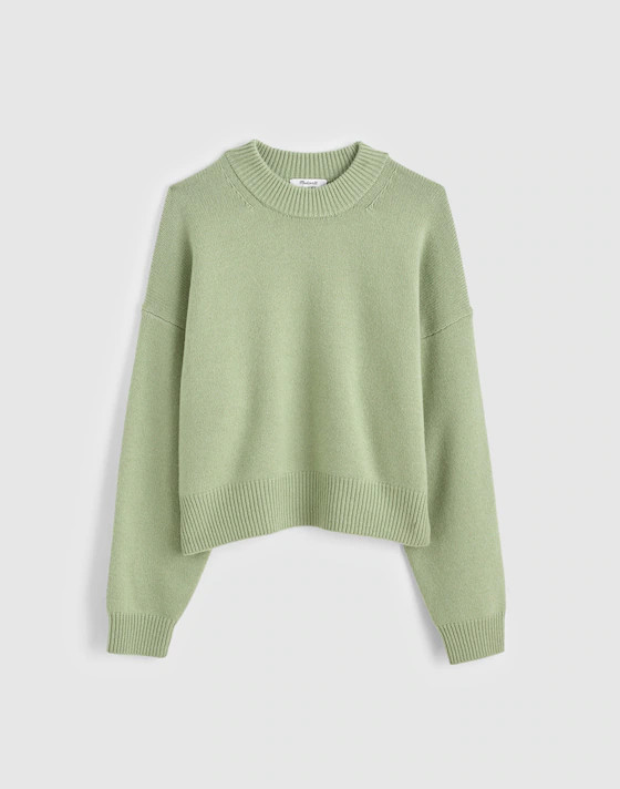 SoftWool Boxy Crewneck Sweater | Madewell
