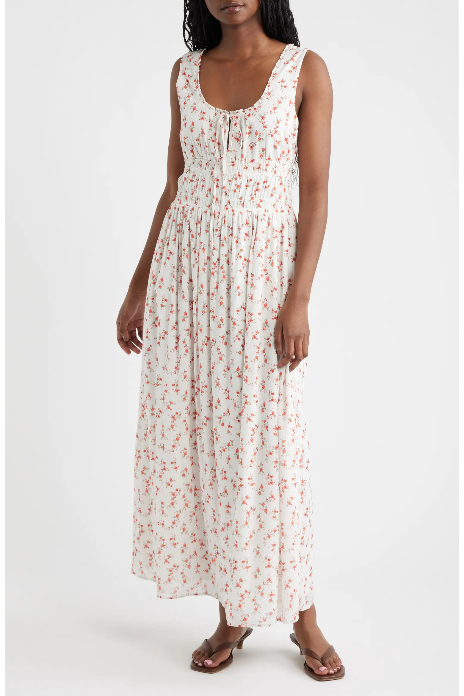 Jordie Floral Cotton Maxi Sundress (Women) | Nordstrom | Nordstrom