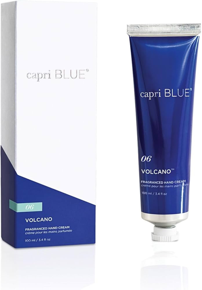 Capri Blue Hand Cream for Dry Cracked Hands – Volcano Moisturizing Jojoba Oil & Shea Butter Lot... | Amazon (US)