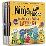 Ninja Life Hacks Emotions and Feelings 8 Book Box Set (Books 1-8: Angry, Inventor, Positive, Lazy... | Amazon (US)