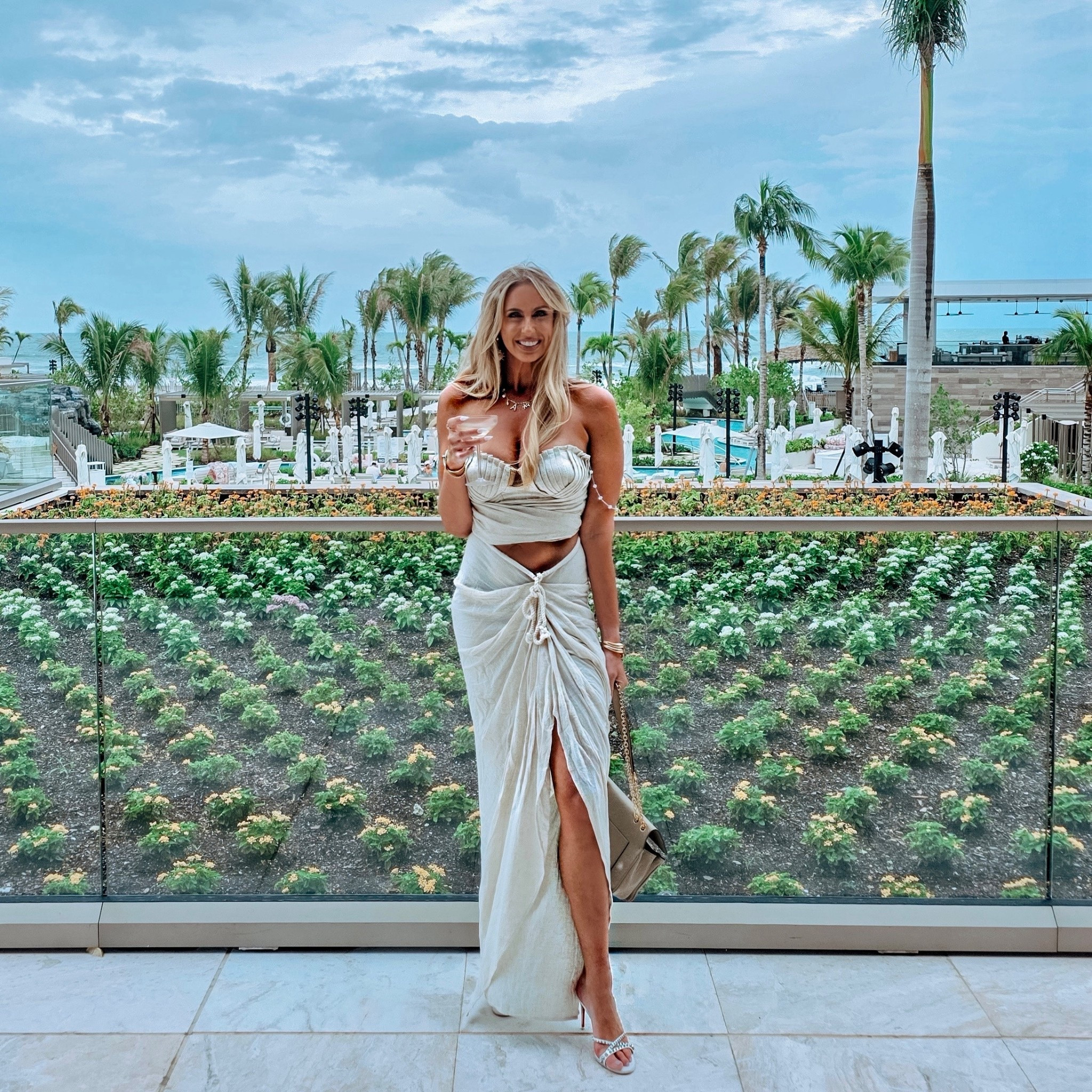Ending the Summer right. Beautiful hotel, beautiful moments, and this outfit 😍 it’s giving siren energy. ✨🥥


Date night 
Ootn
White outfit 
Resort wear 
Vacation 

#LTKStyleTip #LTKSaleAlert #LTKSeasonal