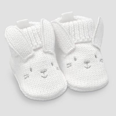 Carter's Just One You® Baby Bunny Slippers - White 0-12M | Target