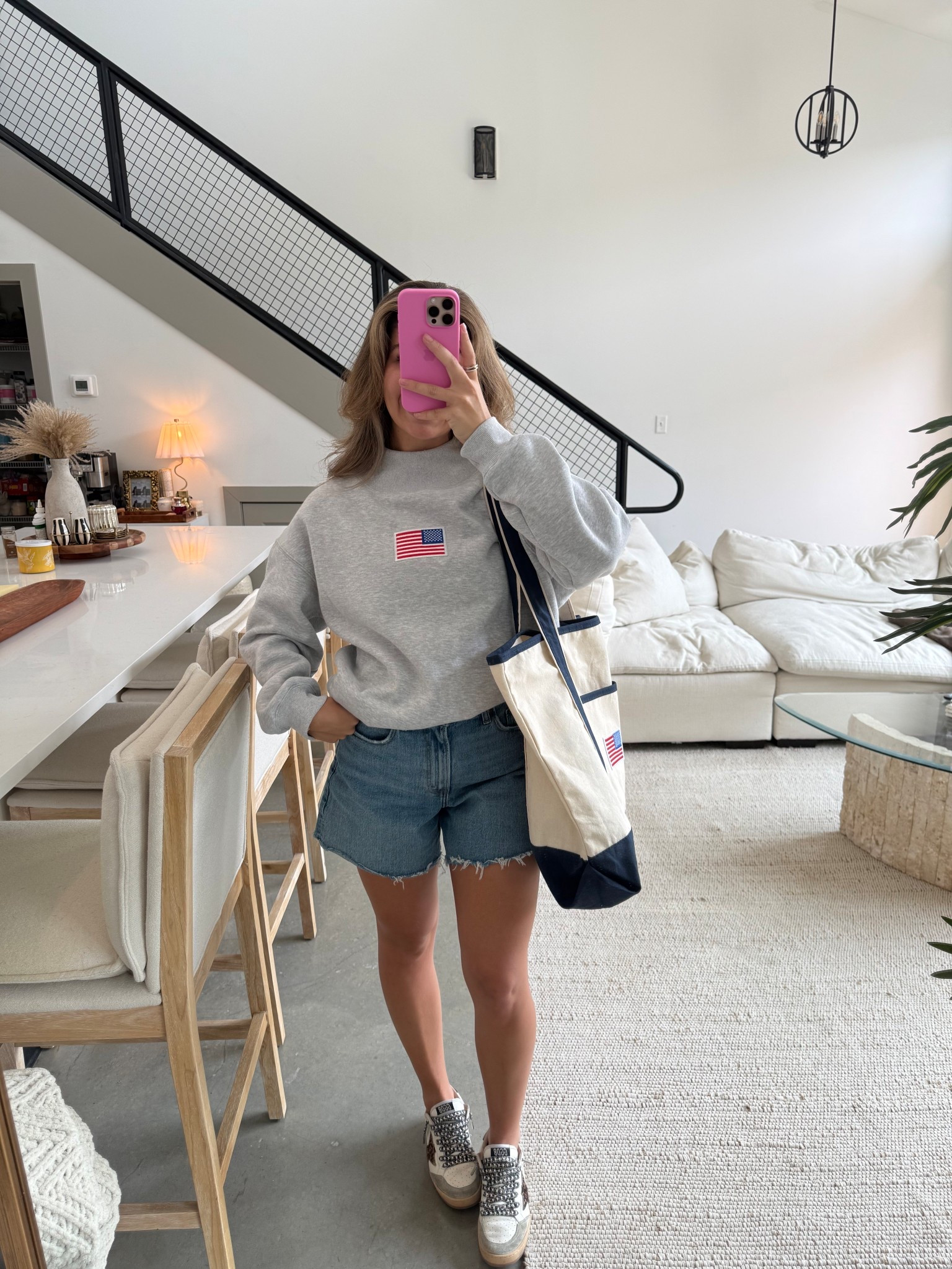 the cutest lil summer fit!!!!! size medium sweatshirt, 25 shorts 

#LTKSummerEdit #LTKGiftGuide #LTKSeasonal