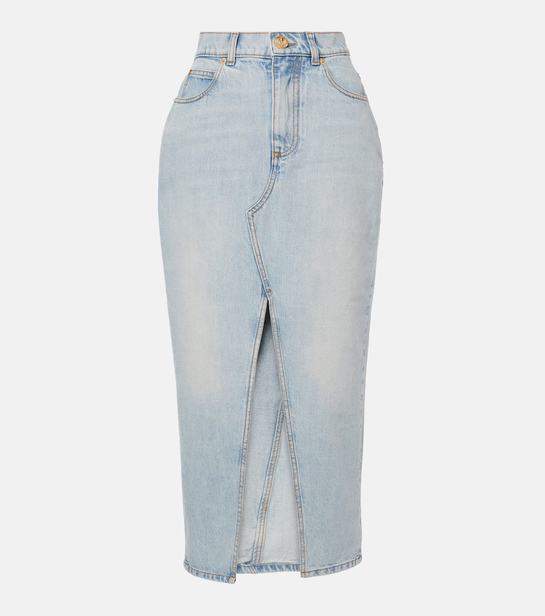 Denim midi skirt | Mytheresa (UK)
