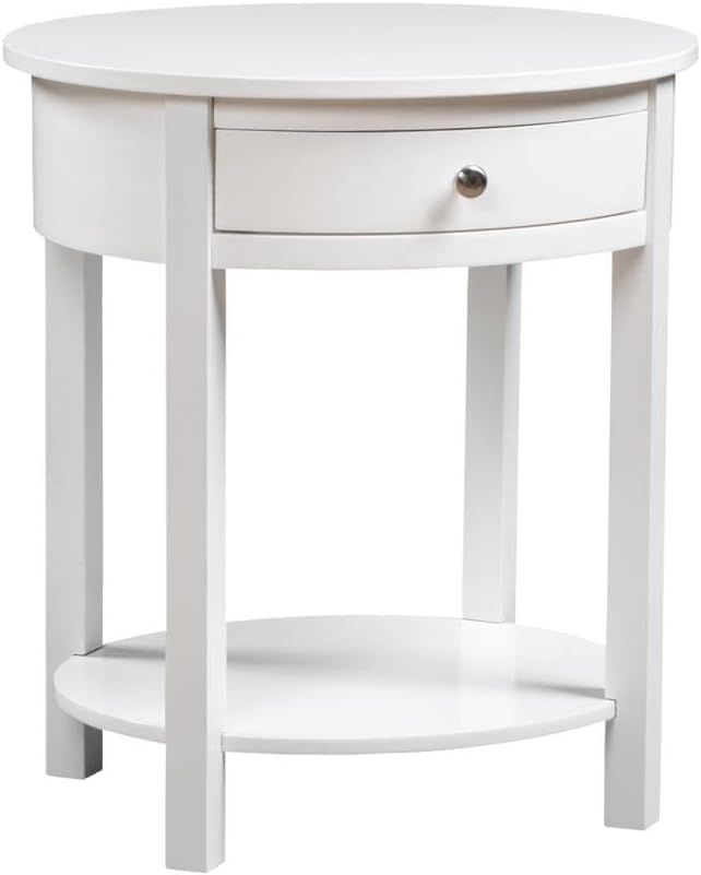 Convenience Concepts Classic Accents Cypress End Table, White | Amazon (US)