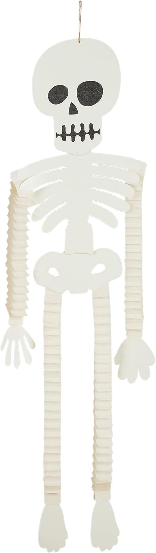 Mud Pie Paper Dangling Hanger, Skeleton, 12.7" x 55" | Amazon (US)