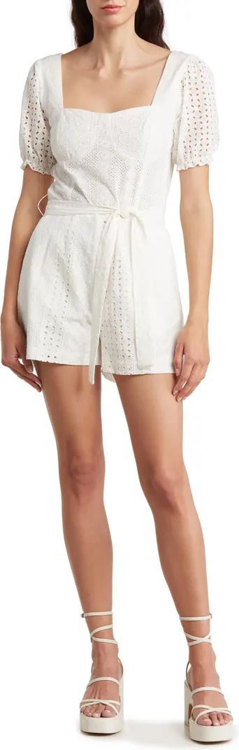 Eyelet Romper | Nordstrom Rack