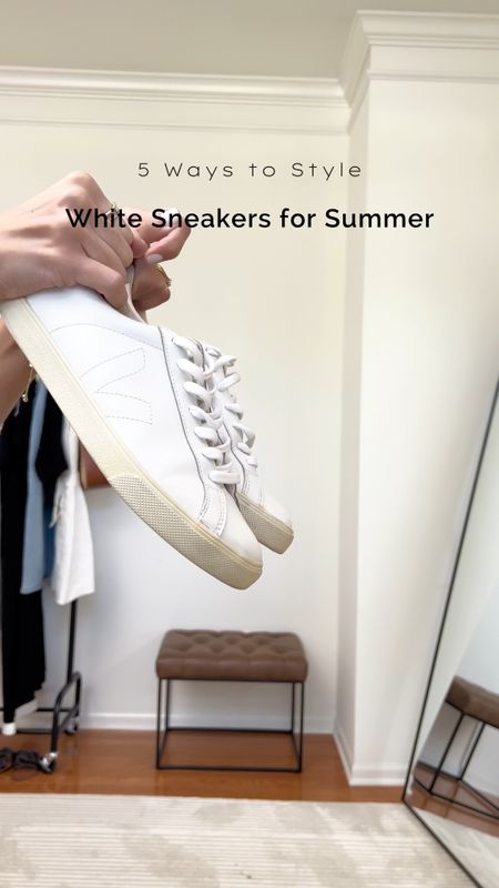 5 ways to style white sneakers for summer 
Spring to summer transitional outfits 

#LTKStyleTip #LTKFindsUnder100 #LTKShoeCrush