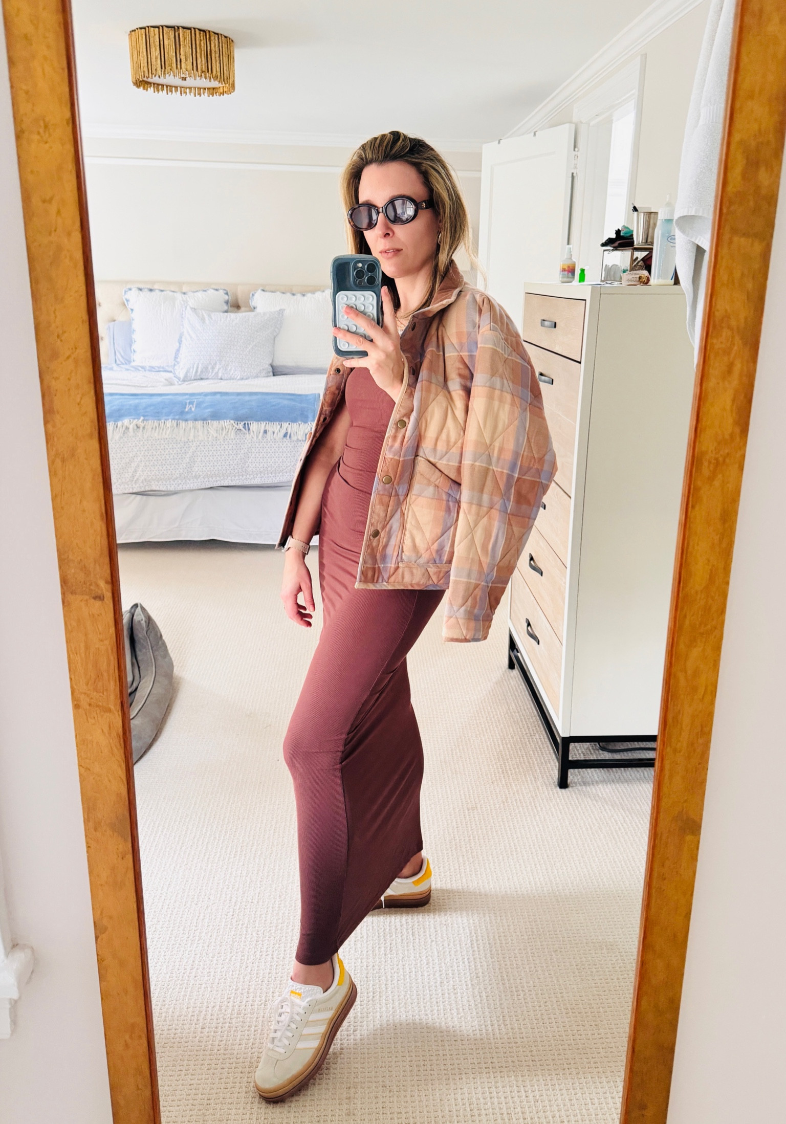 Sambas Gazelle in Light Yellow

Jacket from ZSupply
Dress from Amazon
Sunnies from Amazon

#LTKshoecrush #LTKstyletip