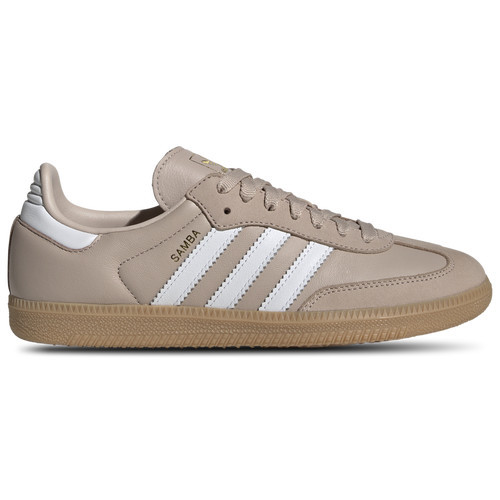 adidas Originals Womens adidas Originals Samba OG - Womens Running Shoes Gold Metallic/Wonder Taupe/White Size 10.0 | Champs Sports