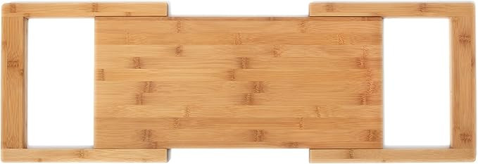 Lipper International Bamboo Wood Over-the-Sink Expandable Cutting Board, 34" x 11 1/2" x 3/4" | Amazon (US)