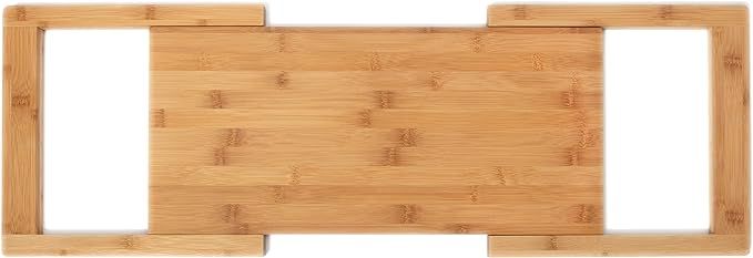 Lipper International Bamboo Wood Over-the-Sink Expandable Cutting Board, 34" x 11 1/2" x 3/4" | Amazon (US)