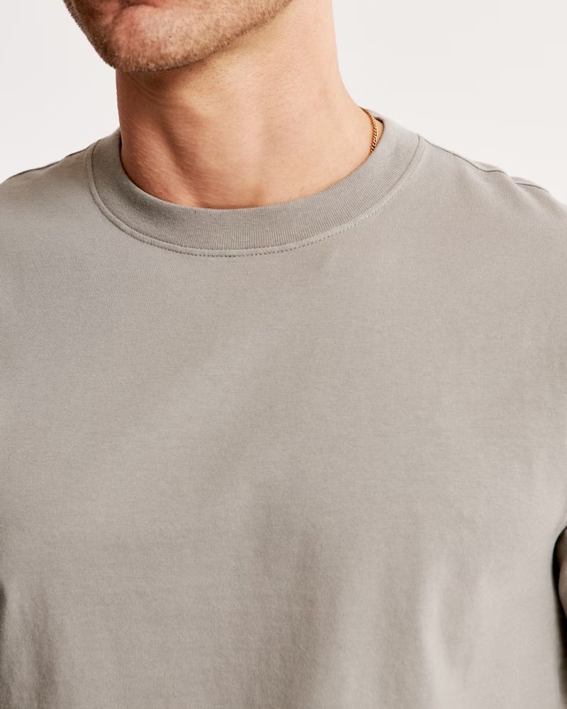 Men's Classic Polished Tee | Men's New Arrivals | Abercrombie.com | Abercrombie & Fitch (UK)