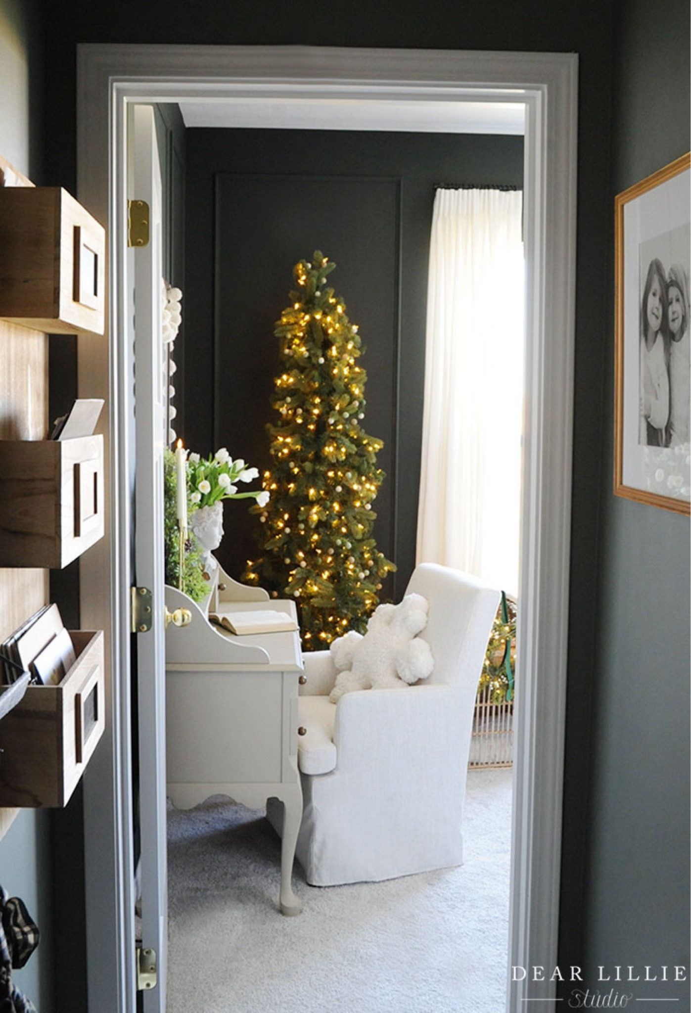 A little glimpse into our guest bedroom all ready for the holidays! #guestroom #guestbedroom #holidayguestroom #holidayguests 

#LTKHoliday #LTKSeasonal #LTKhome