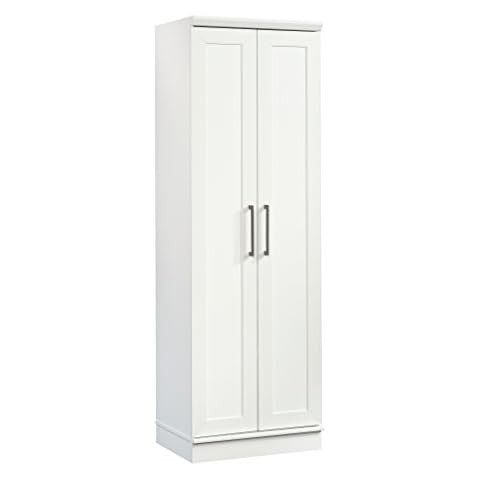 Sauder Select Storage Pantry cabinets, L: 29.69" x W: 16.34" x H: 70.10", White finish | Amazon (US)