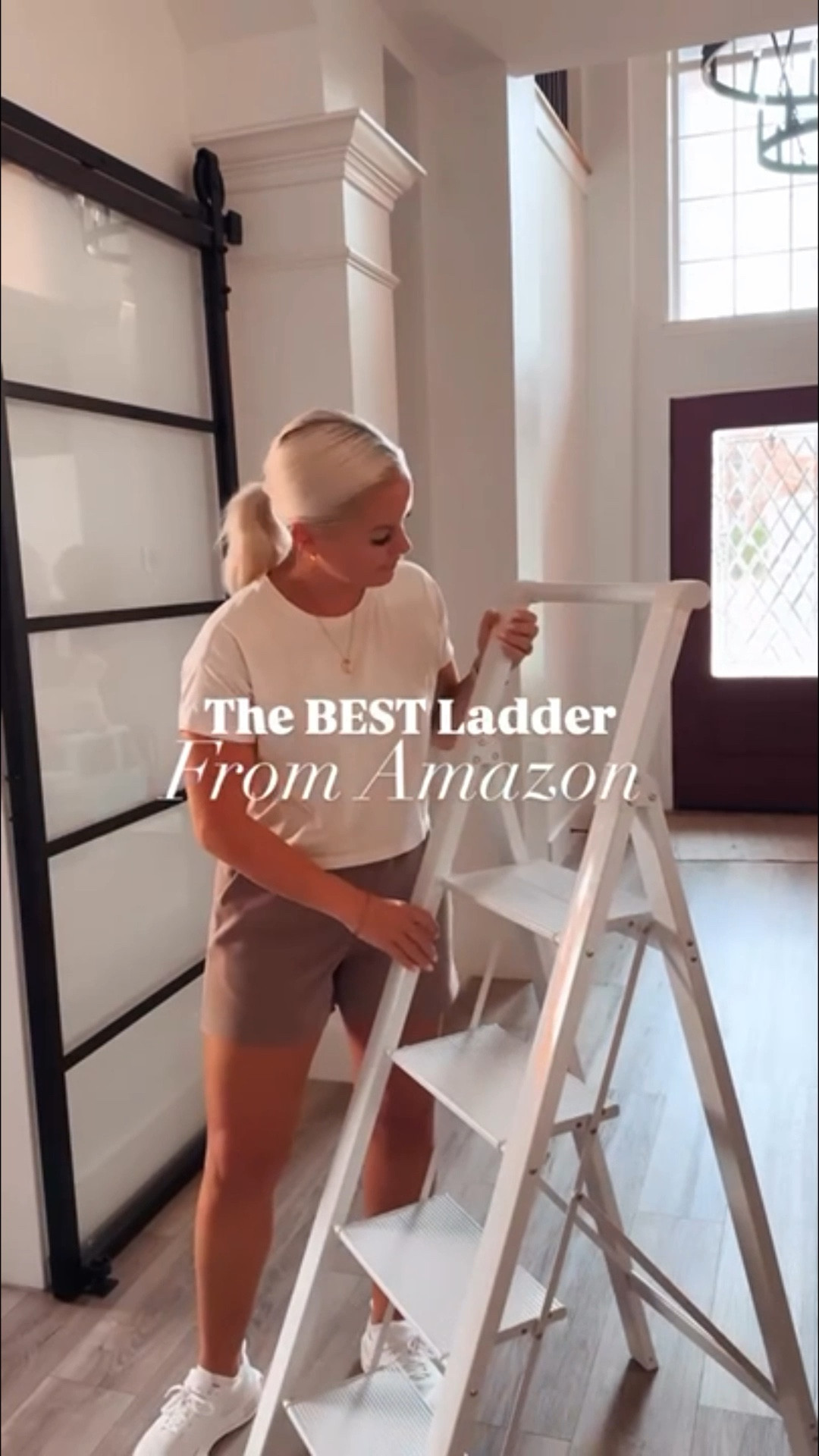 This WOA WOA 4-step ladder has made household tasks so much easier! I love how sturdy, lightweight, and easy it is to move and store. Total game changer for home organization!

#HomeEssentials #LTKHome #StepLadder #EasyStorage #OrganizationTools #HouseholdHelper #LTKHome