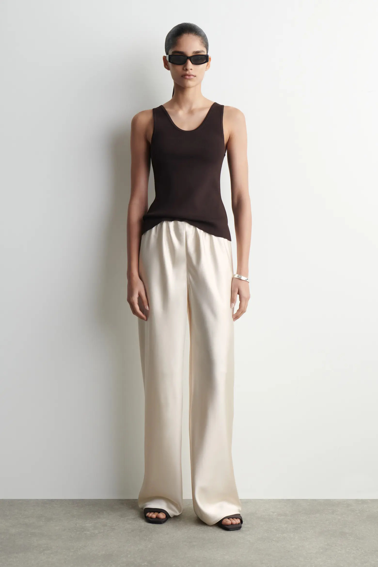Satin Wide-Leg Pants (Women) | Nordstrom | Nordstrom