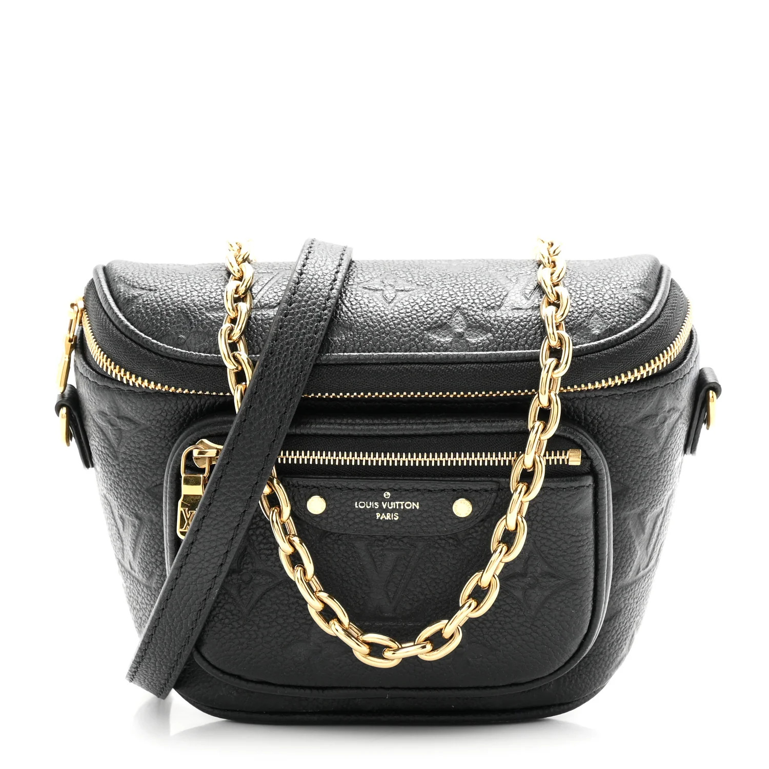 Louis Vuitton Empreinte Mini Bumbag Black 1911110 | FASHIONPHILE (US)