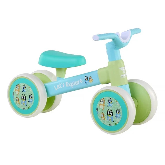 Bluey Unisex Non-Electric 4-Wheel Balance Bike | Walmart (US)
