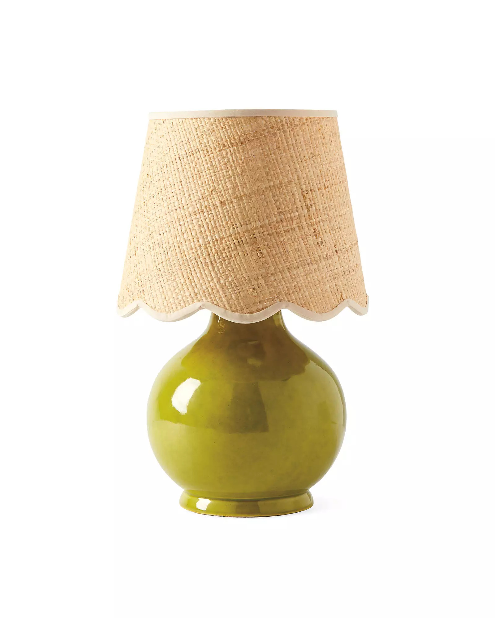 Como Bedside Lamp - Chartreuse | Serena and Lily