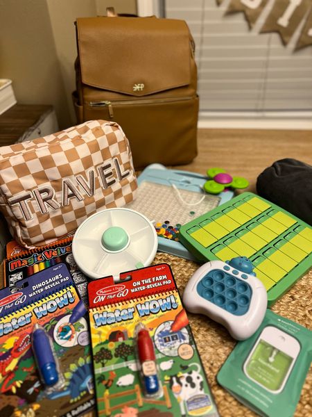 Traveling with a toddler must haves!
Freshly Picked Classic Diaper Bag / KenzKustomz Travel cube / Travel bed / White noise!! / GoBe Snack Spinner/ Small toys / Magnet Doodle Boar / Quick Push Toy / Memory Snack Tray / Whirly Squigz Spinner / Melissa and Doug on the go / Touchland Hand Sanitizer / Kyte
Baby Sleep Bag.
#travel #hack #packing #toddler #toys #snack #polacek #amazon #target #ulta

#LTKkids #LTKtravel #LTKsalealert