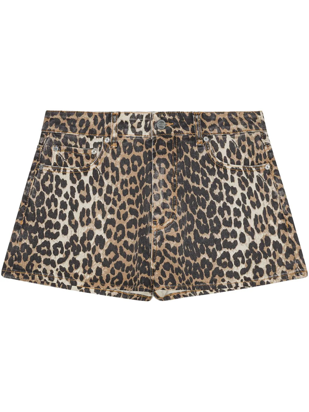 leopard-print shorts | Farfetch Global